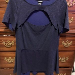 Torrid dark blue shirt